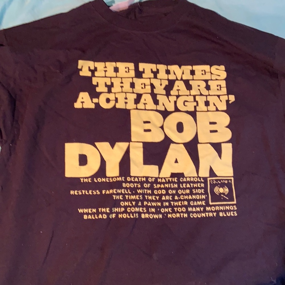 Men’s long sleeve Bob Dylan shirt